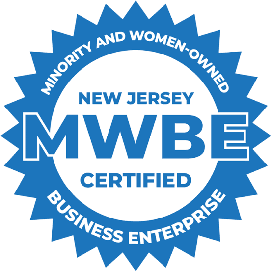 New Jersey MWBE certified Minority and Women Owned Business Enterprise